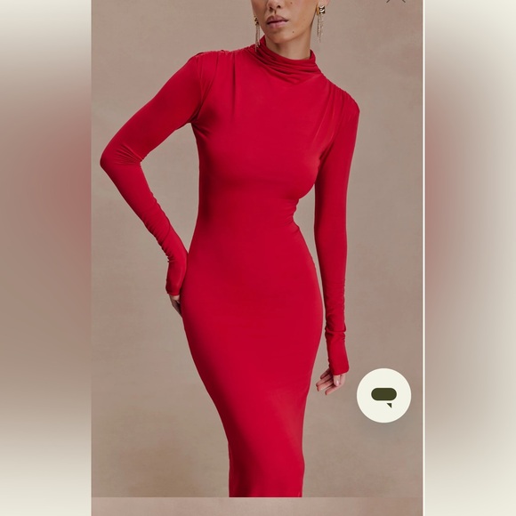 Meshki Dresses & Skirts - Meshki Vibrant Red Maxi Dress